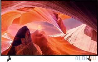 Sony 85" BRAVIA черный 4K Ultra HD Smart TV KD-85X80L